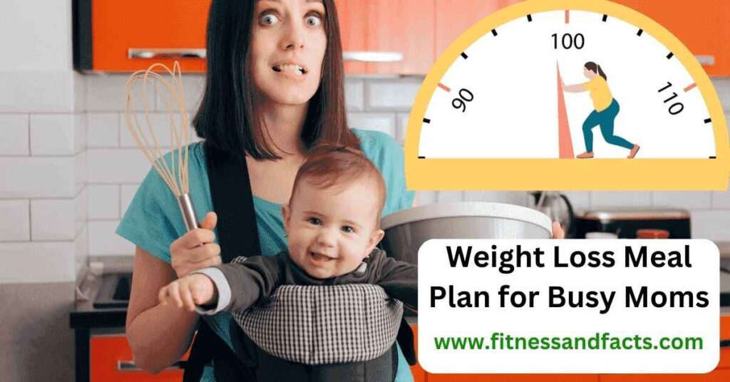 Weight loss meal plan for busy moms